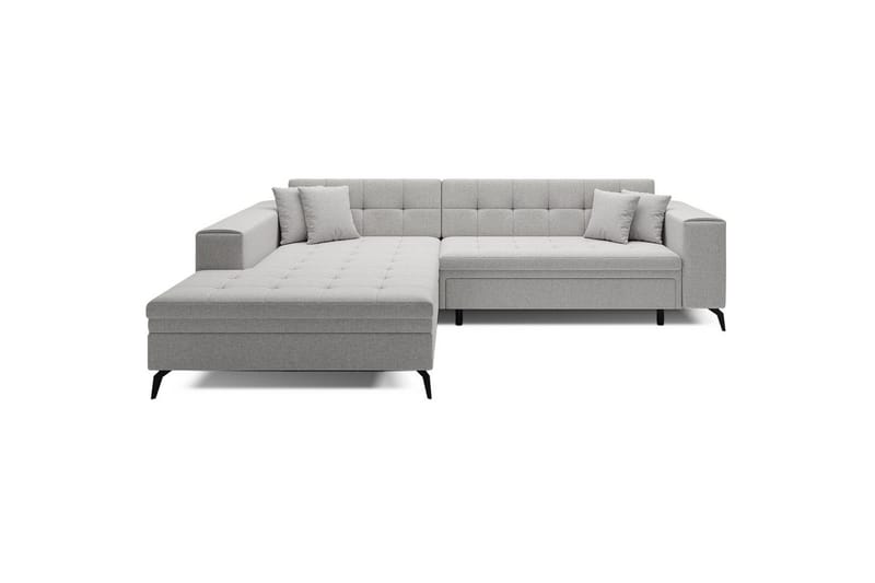 Hjørnesofa Eltap Solange 292x196x84 cm, Trekk 02, Beige, Venstre