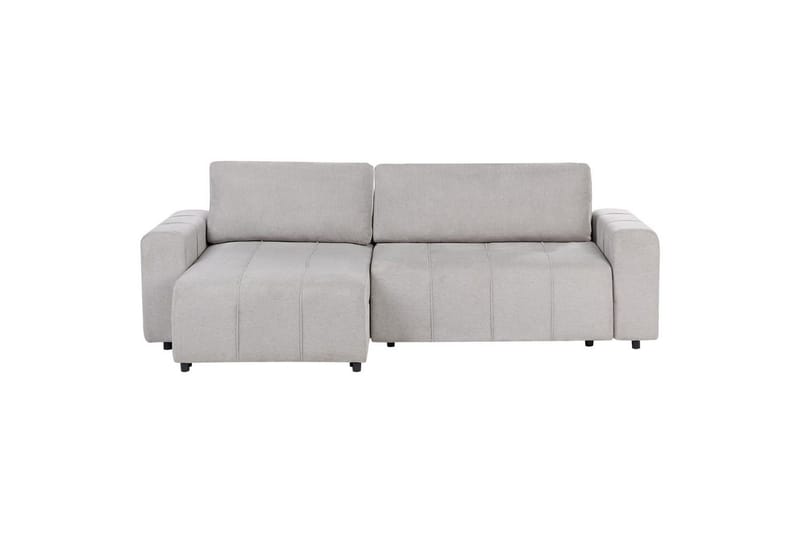 Hjørnesofa høyrevendt Innvik - Grå, 213x156 cm - Møbler - Sofaer - Sovesofaer