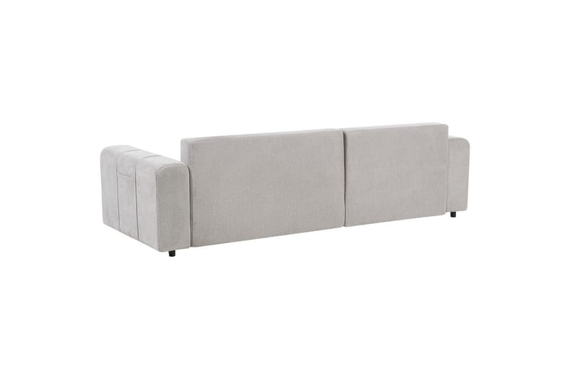 Hjørnesofa høyrevendt Innvik - Grå, 213x156 cm - Møbler - Sofaer - Sovesofaer