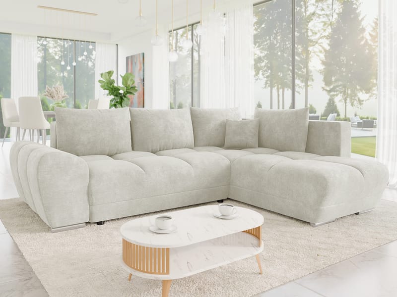 hjørnesofa Hjørnesofa FORREST Lumo 55 Høyre - Møbler - Sofaer - Sovesofaer