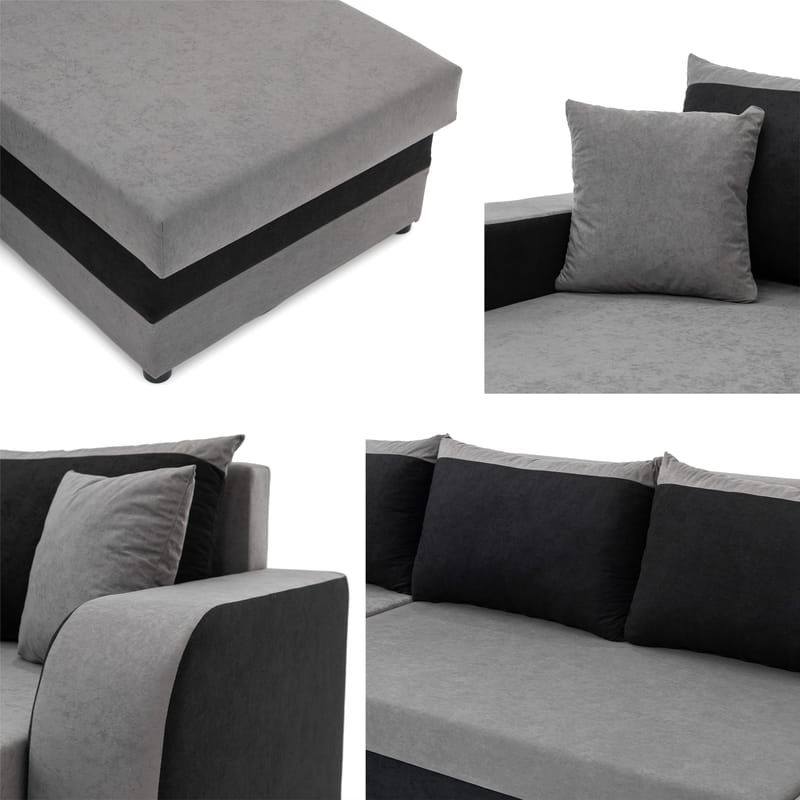 hjørnesofa Hjørnesofa KRIS U M Clara 215.10 - Møbler - Sofaer - Sovesofaer