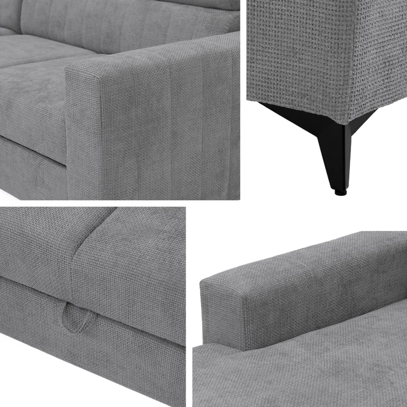 hjørnesofa Hjørnesofa MILANO DM Flow 17 Høyre - Møbler - Sofaer - Sovesofaer