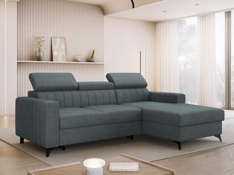 hjørnesofa Hjørnesofa MILANO DM Flow 21 Høyre - Møbler - Sofaer - Sovesofaer