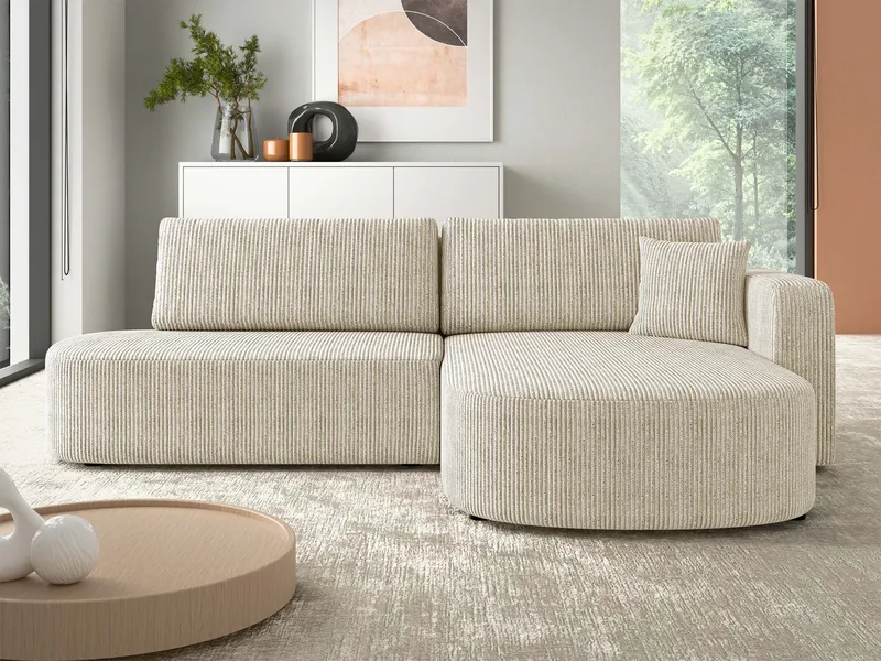 hjørnesofa Hjørnesofa ZERTE Poso 100 Høyre - Møbler - Sofaer - Sovesofaer