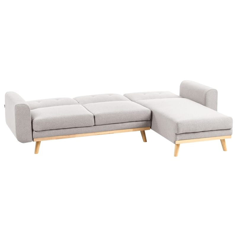 Hjørnesofa Kaarina - Grå, brun - Møbler - Sofaer - Sovesofaer