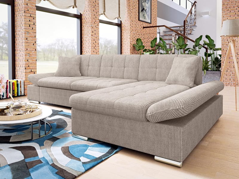 hjørnesofa Malwi Poso 03 Høyrevendt - Møbler - Sofaer - Sovesofaer