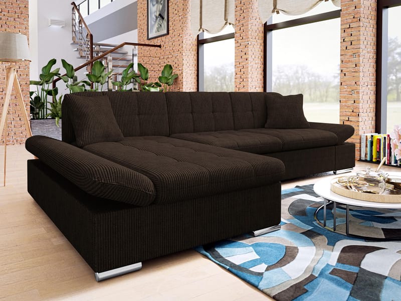 hjørnesofa Malwi Poso 06 Venstrevendt - Møbler - Sofaer - Sovesofaer