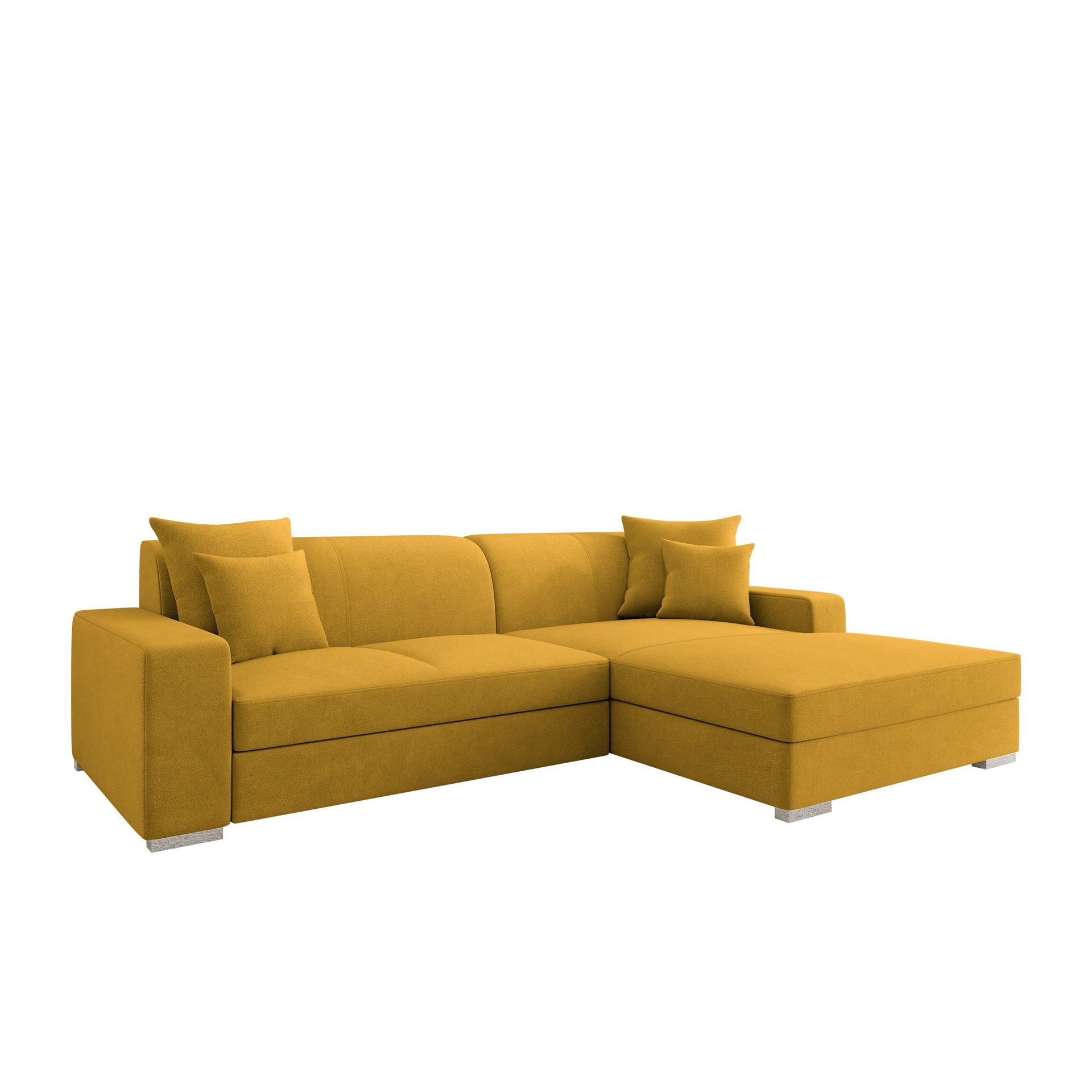 hjørnesofa Mexico Velo 626 Høyrevendt - gul