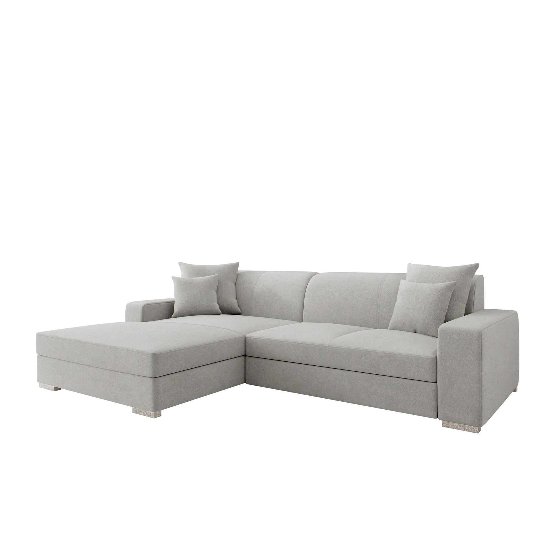hjørnesofa Mexico Velo 633 Venstrevendt - grå