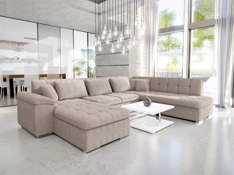 hjørnesofa Niko Poso 03 Høyrevendt - Møbler - Sofaer - Sovesofaer
