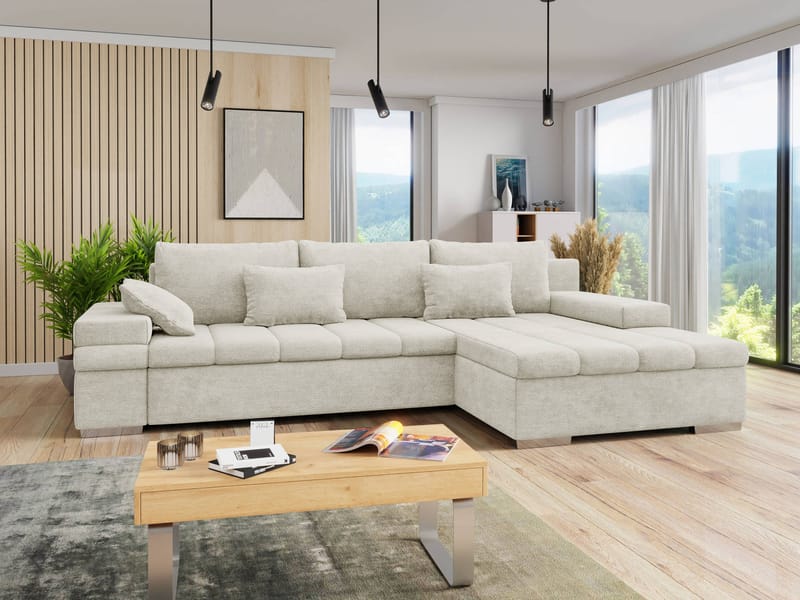 hjørnesofa NO_BRAND Hjørnesofa BANGKOK Lumo 55 Høyre - Møbler - Sofaer - Sovesofaer