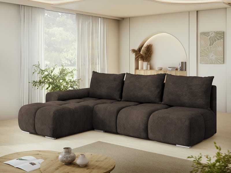 hjørnesofa NO_BRAND Hjørnesofa BESTII Lumo 40 Venstre - Møbler - Sofaer - Sovesofaer