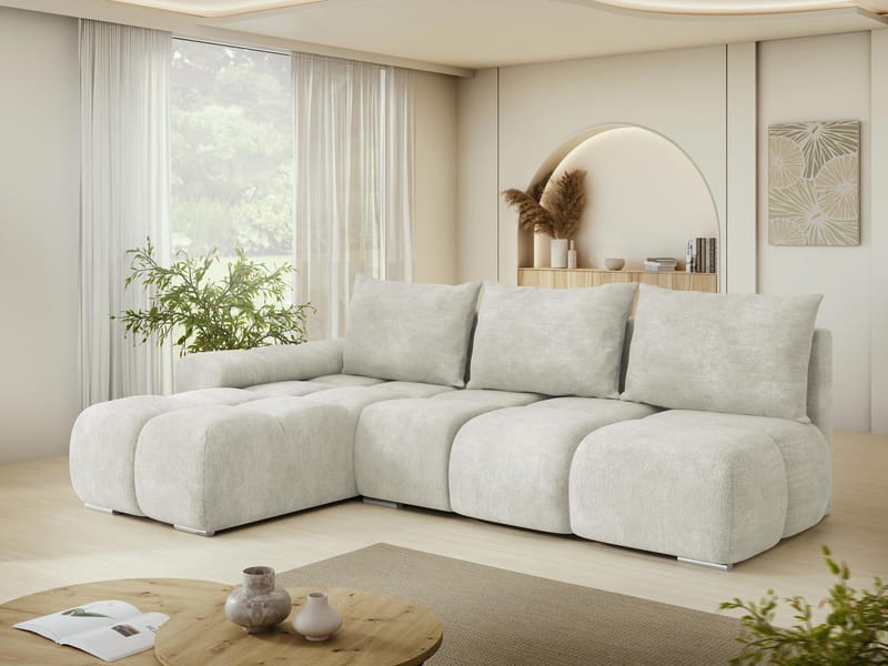 hjørnesofa NO_BRAND Hjørnesofa BESTII Lumo 55 Venstre - Møbler - Sofaer - Sovesofaer