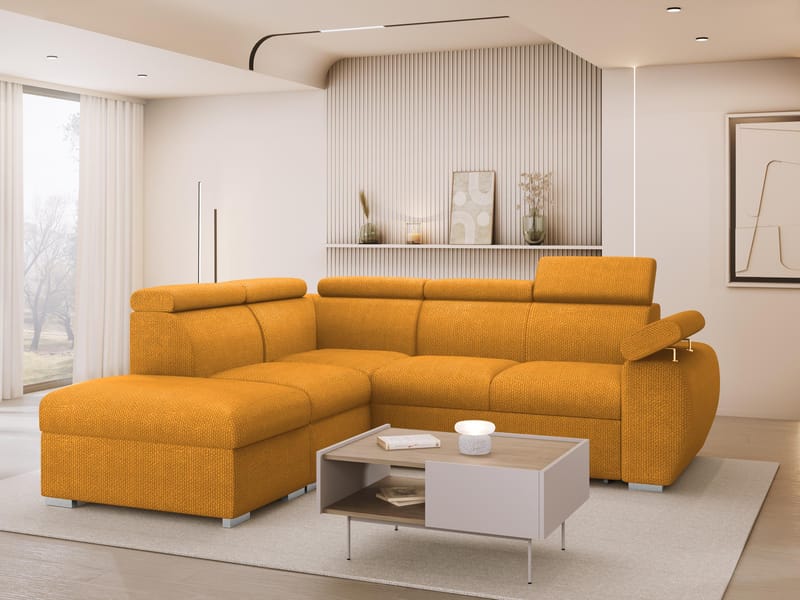 hjørnesofa NO_BRAND Hjørnesofa BOSTON 2 Flow 10 Venstre - Møbler - Sofaer - Sovesofaer