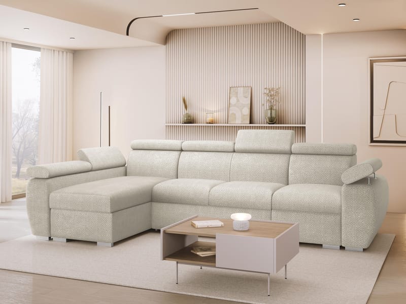 hjørnesofa NO_BRAND Hjørnesofa BOSTON Flow 03 Venstre - Møbler - Sofaer - Sovesofaer