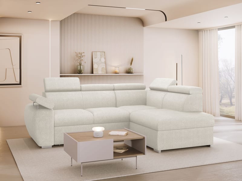 hjørnesofa NO_BRAND Hjørnesofa BOSTON Flow 06 Høyre - Møbler - Sofaer - Sovesofaer