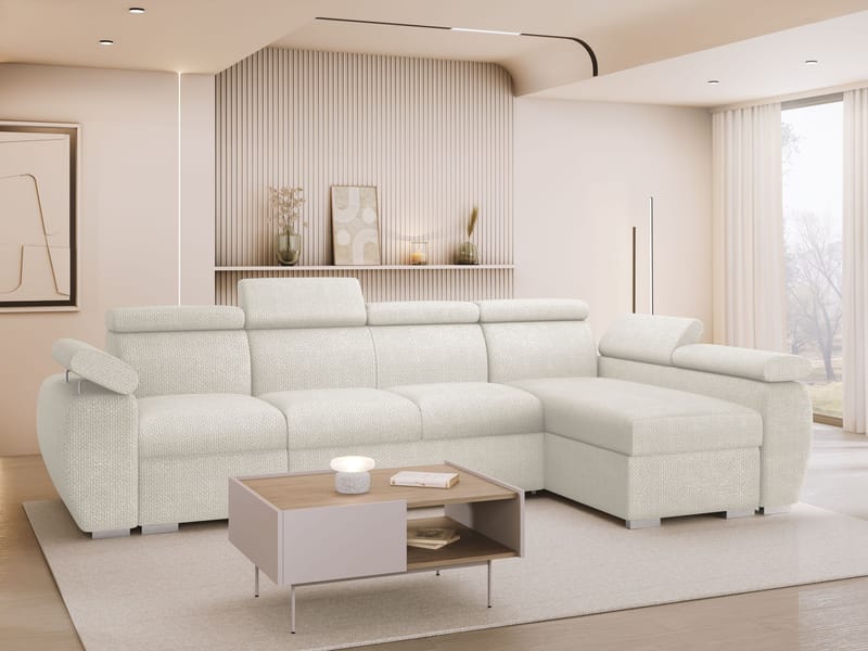 hjørnesofa NO_BRAND Hjørnesofa BOSTON Flow 06 Høyre - Møbler - Sofaer - Sovesofaer