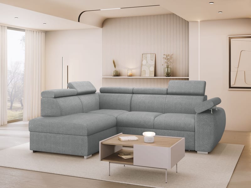hjørnesofa NO_BRAND Hjørnesofa BOSTON Flow 17 Venstre - Møbler - Sofaer - Sovesofaer