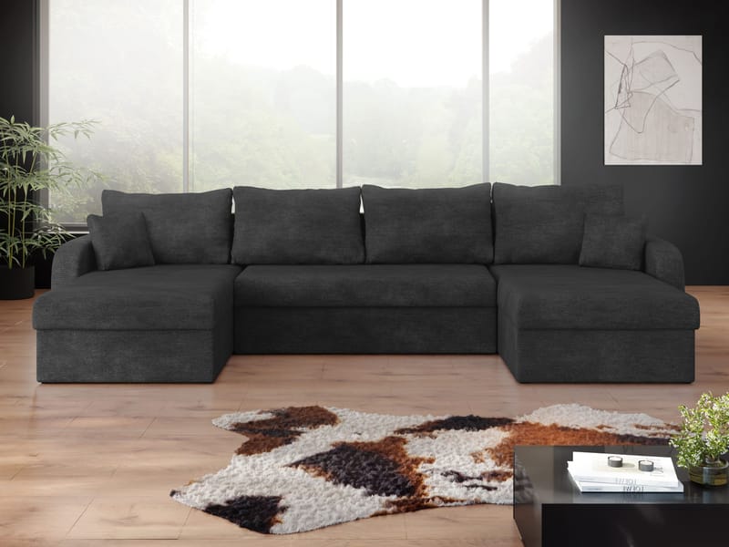 hjørnesofa NO_BRAND Hjørnesofa KRIS U M Margo 227.09 - Møbler - Sofaer - Sovesofaer