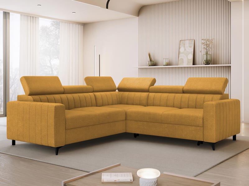 hjørnesofa NO_BRAND Hjørnesofa MILANO 2R2 Flow 10 - Møbler - Sofaer - Sovesofaer