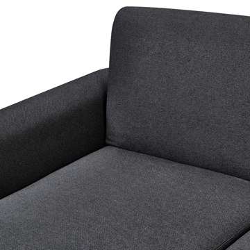 Hjørnesofa Ollsta høyrevendt - Svart - Møbler - Sofaer - Sovesofaer