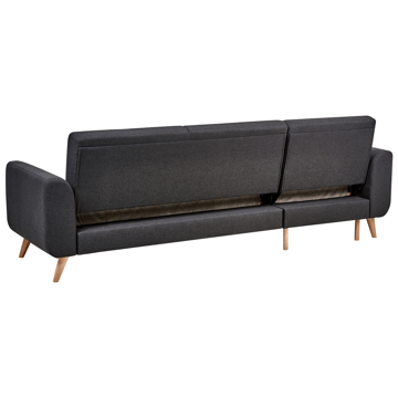 Hjørnesofa Ollsta høyrevendt - Svart - Møbler - Sofaer - Sovesofaer