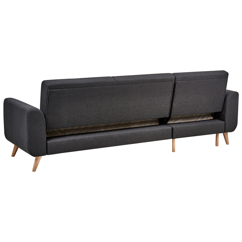 Hjørnesofa Ollsta høyrevendt - Svart - Møbler - Sofaer - Sovesofaer