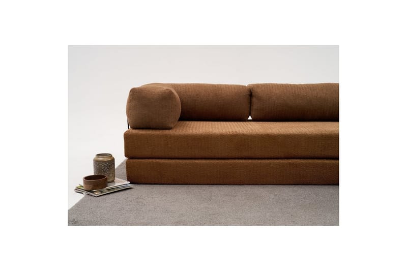 Hjørnesofa Selorbury Trippel Brun - Brun - Møbler - Sofaer - Sovesofaer