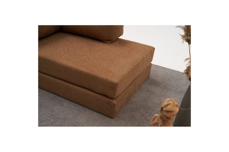 Hjørnesofa Selorbury Trippel Brun - Brun - Møbler - Sofaer - Sovesofaer