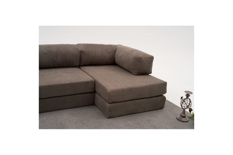 Hjørnesofa Selorbury Trippel Grå - Grå - Møbler - Sofaer - Sovesofaer