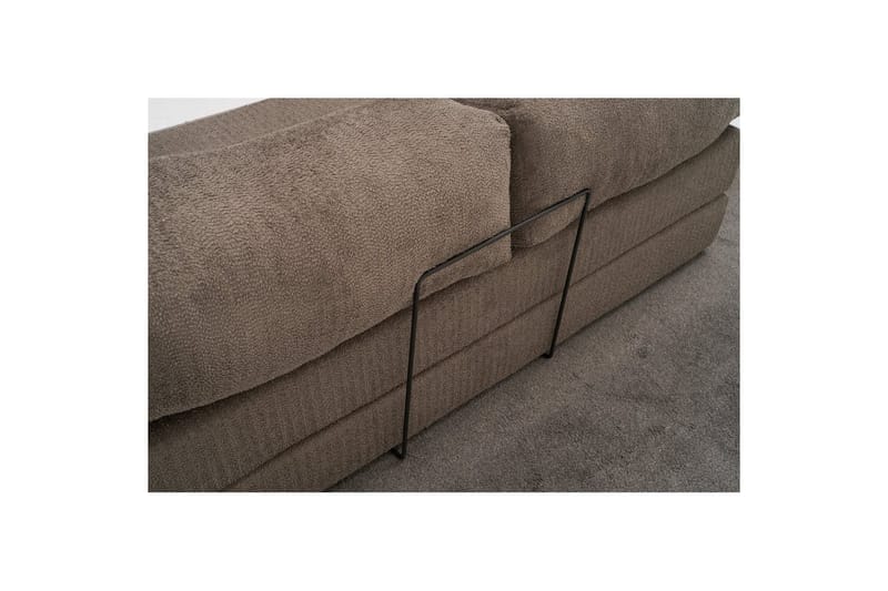 Hjørnesofa Selorbury Trippel Grå - Grå - Møbler - Sofaer - Sovesofaer
