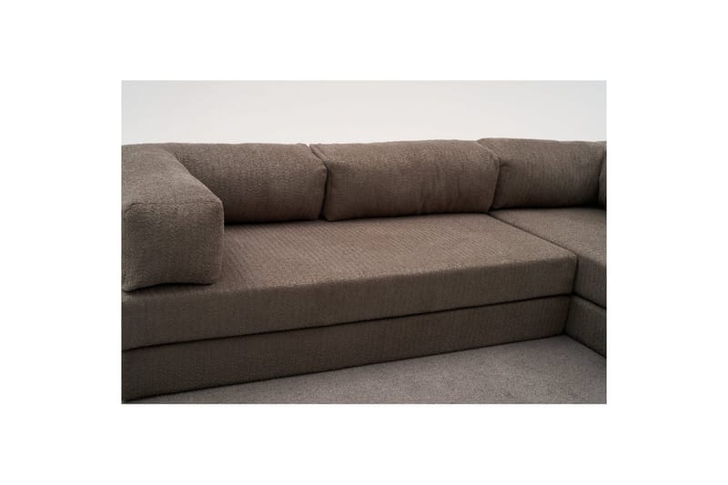 Hjørnesofa Selorbury Trippel Grå - Grå - Møbler - Sofaer - Sovesofaer