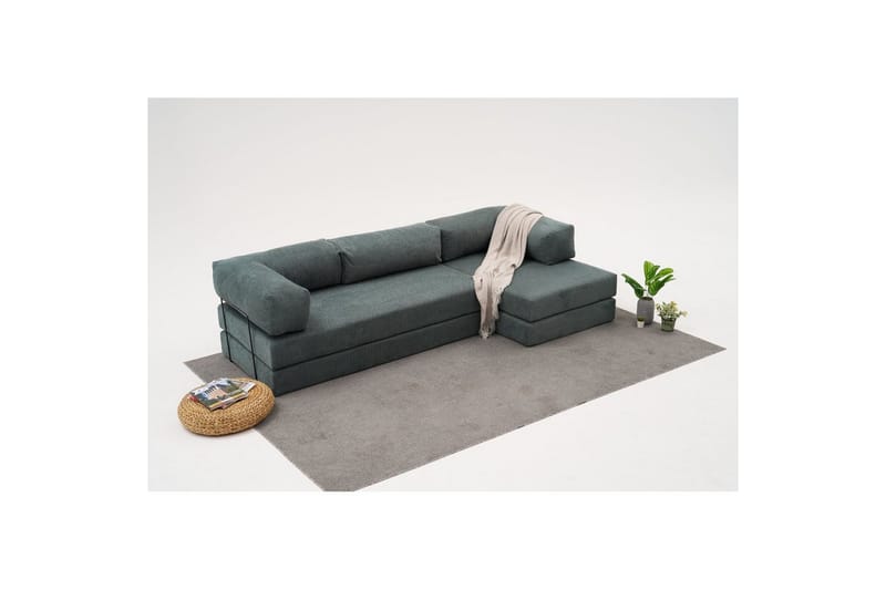 Hjørnesofa Selorbury Trippel Grønn - Grønn - Møbler - Sofaer - Sovesofaer