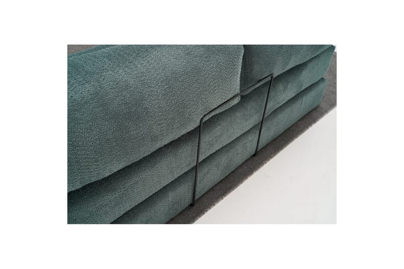 Hjørnesofa Selorbury Trippel Grønn - Grønn - Møbler - Sofaer - Sovesofaer