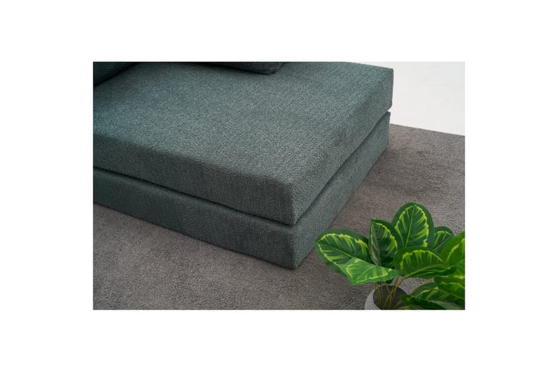 Hjørnesofa Selorbury Trippel Grønn - Grønn - Møbler - Sofaer - Sovesofaer