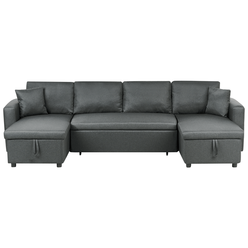 Hjørnesofa Sommen, Mørkegrå