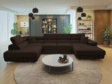 hjørnesofa Torezio Poso 06 Venstrevendt - Møbler - Sofaer - Sovesofaer