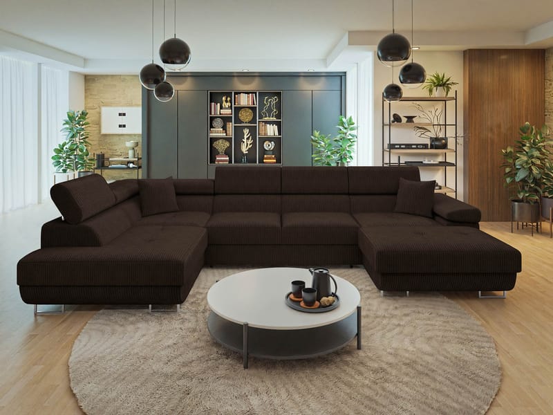 hjørnesofa Torezio Poso 06 Venstrevendt - Møbler - Sofaer - Sovesofaer