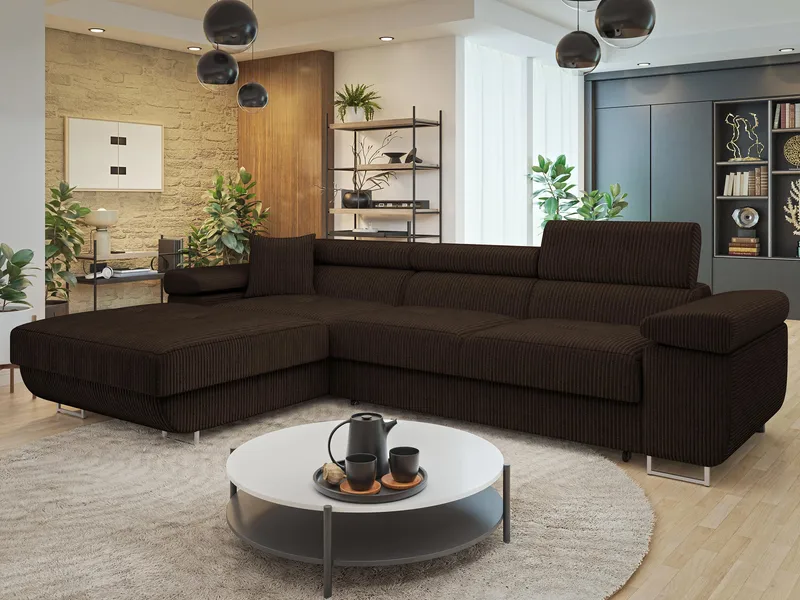 hjørnesofa Torezio Poso 06 Venstrevendt - Møbler - Sofaer - Sovesofaer