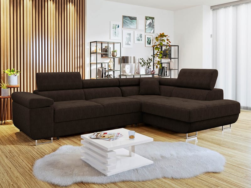hjørnesofa Torezio Poso 06 Høyrevendt - Møbler - Sofaer - Sovesofaer
