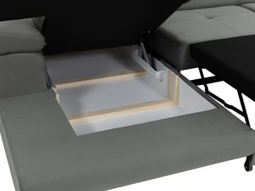 hjørnesofa Torezio Poso 03 Venstrevendt - Møbler - Sofaer - Sovesofaer