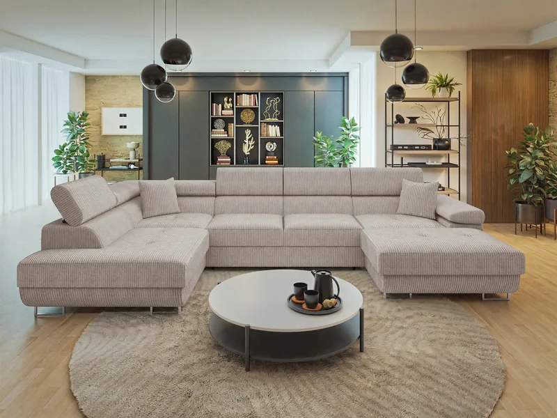 hjørnesofa Torezio Poso 03 Venstrevendt - Møbler - Sofaer - Sovesofaer