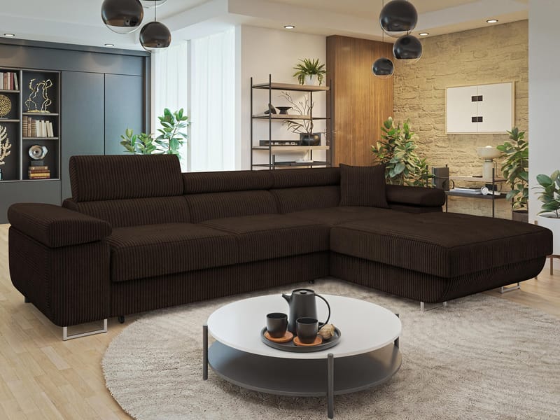 hjørnesofa Torezio Poso 06 Høyrevendt - Møbler - Sofaer - Sovesofaer