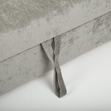 Hjørnesovesofa 3-seter Vendbar 137x179 cm med Oppbevaring i Stoff - Lysegrå - Møbler - Sofaer - Sovesofaer