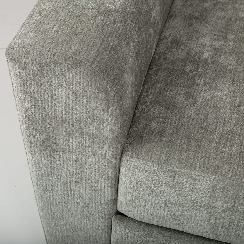 Hjørnesovesofa 3-seter Vendbar 137x179 cm med Oppbevaring i Stoff - Lysegrå - Møbler - Sofaer - Sovesofaer