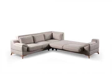 Hjørnesovesofa Atelier Del Sofa Aqua Corner beige (275/300 x 100 x 90 cm) Venstre 2 / Høyre 3 - Møbler - Sofaer - Sovesofaer