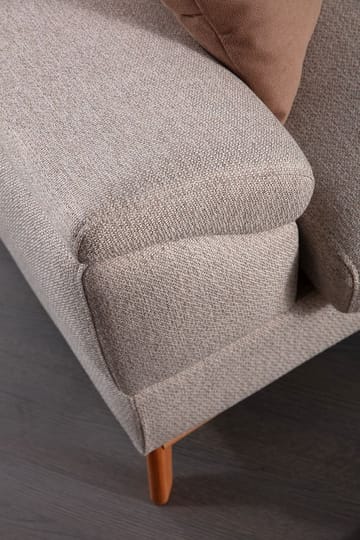 Hjørnesovesofa Atelier Del Sofa Aqua Corner beige (275/300 x 100 x 90 cm) Venstre 2 / Høyre 3 - Møbler - Sofaer - Sovesofaer