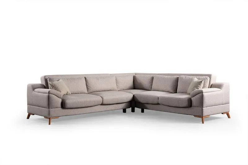 Hjørnesovesofa Atelier Del Sofa Aqua Corner beige (275/300 x 100 x 90 cm) Venstre 3 / Høyre 2, undefined