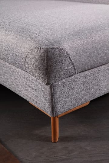 Hjørnesovesofa Atelier Del Sofa Aqua Grey (225/275 x 100 x 90 cm) Høyre - Møbler - Sofaer - Sovesofaer