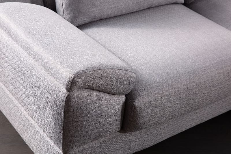 Hjørnesovesofa Atelier Del Sofa Aqua Grey (225/275 x 100 x 90 cm) Høyre - Møbler - Sofaer - Sovesofaer